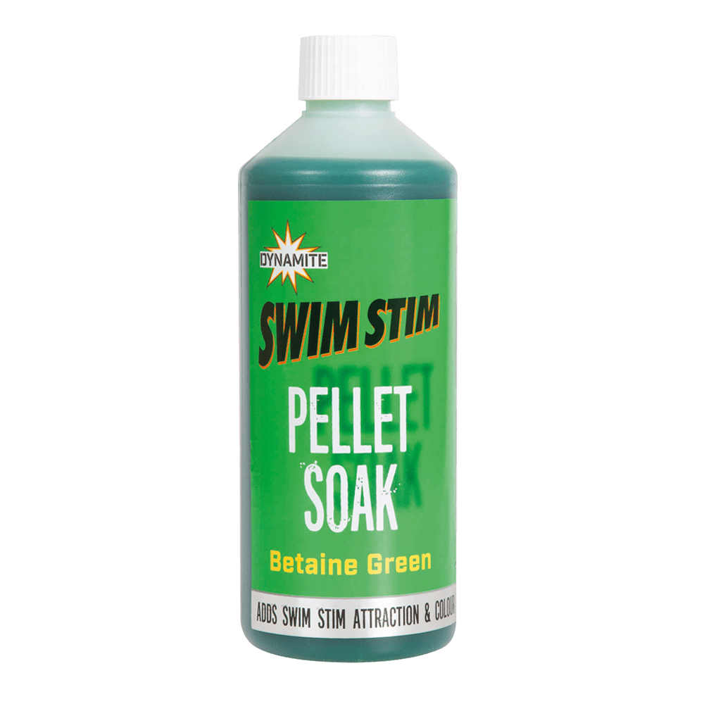 Dynamite Baits Swim Stim Pellet Soak – Betaine Green (500ml)