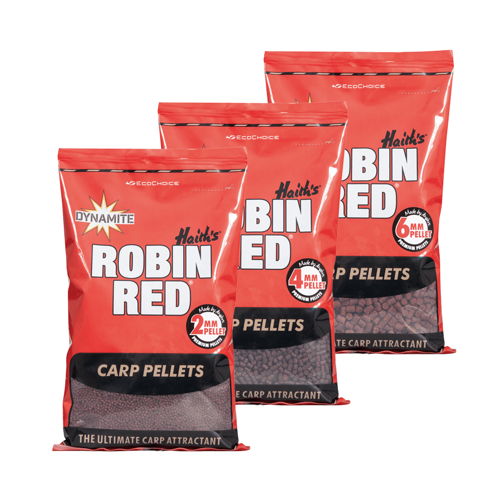 Dynamite Baits Big Fish Robin Red Pellets (900g)