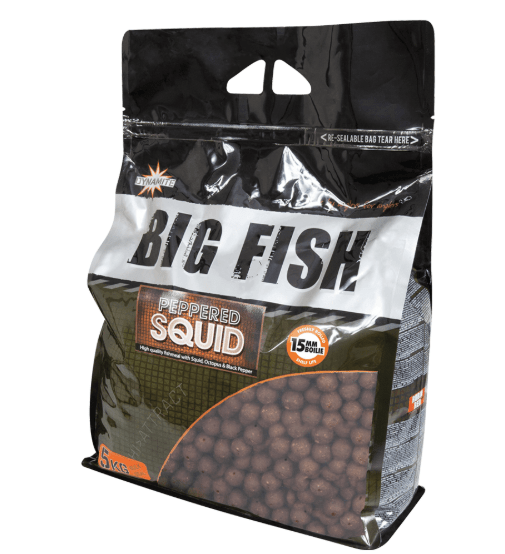 Peppered Squid range - grimethorpe fishing supplies