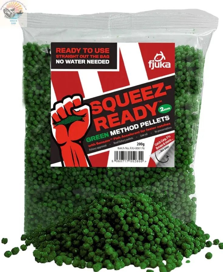 Squeez - Ready™ - Coloured Method Pellets - grimethorpe fishing supplies