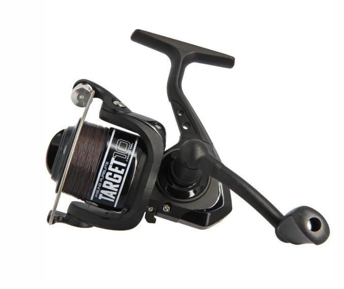 Angling Pursuits Target 10 - 1BB Reel with 8lb Line - grimethorpe fishing supplies