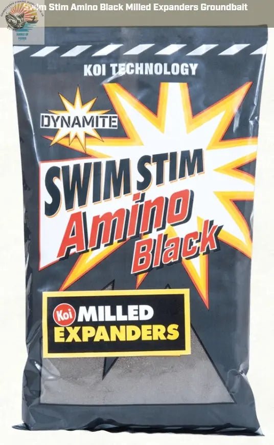 Swim Stim Amino Black Milled Expanders Groundbait - grimethorpe fishing supplies