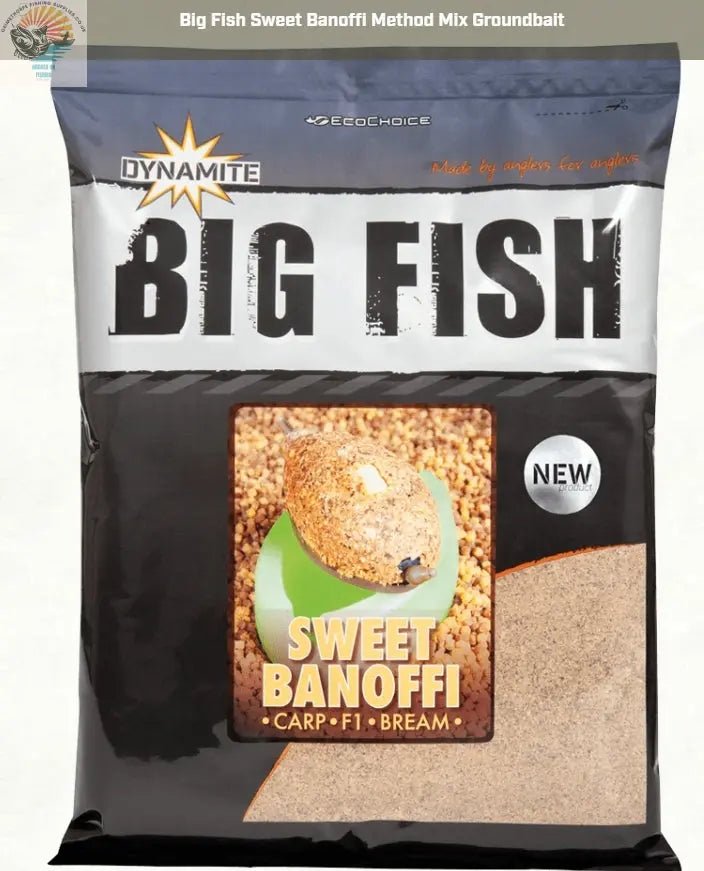 Big Fish Sweet Banoffi Method Mix Groundbait - grimethorpe fishing supplies