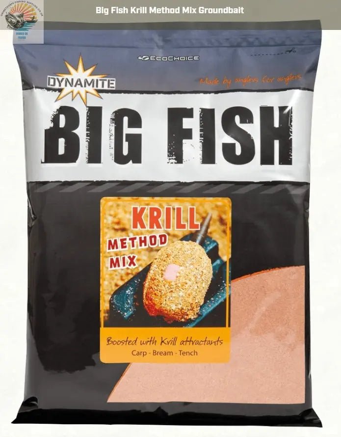 Big Fish Krill Method Mix Groundbait - grimethorpe fishing supplies
