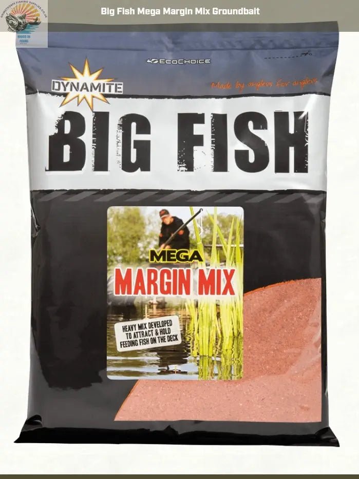 Big Fish Mega Margin Mix Groundbait - grimethorpe fishing supplies