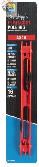 Des Shipp F1 Maggot Pole Rigs - grimethorpe fishing supplies