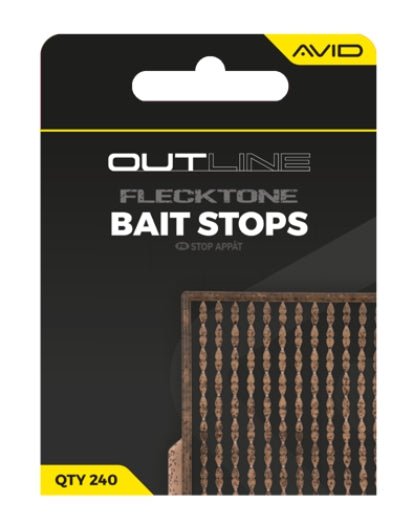 Outline FleckTone Bait Stops - grimethorpe fishing supplies