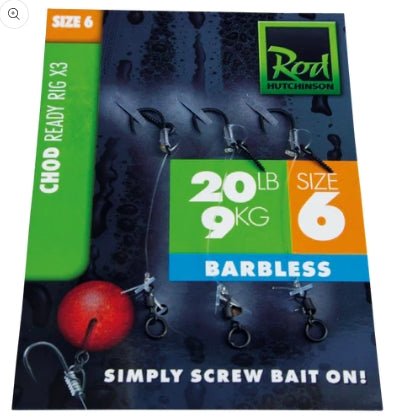 Ready Tied Chod Rigs - 3pcs - grimethorpe fishing supplies