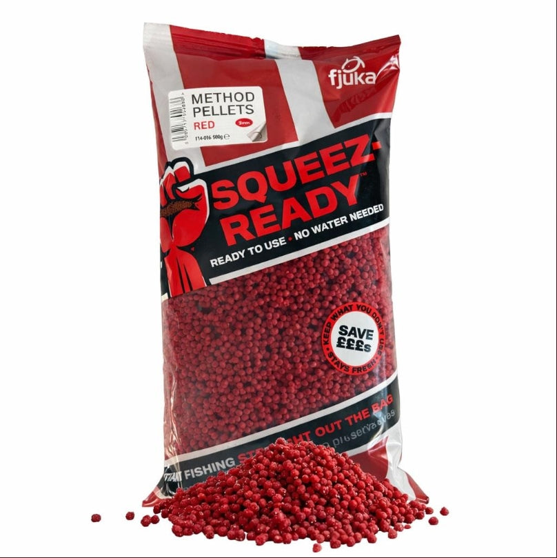 Squeez-Ready™ Red Method Pellets 2mm 500g