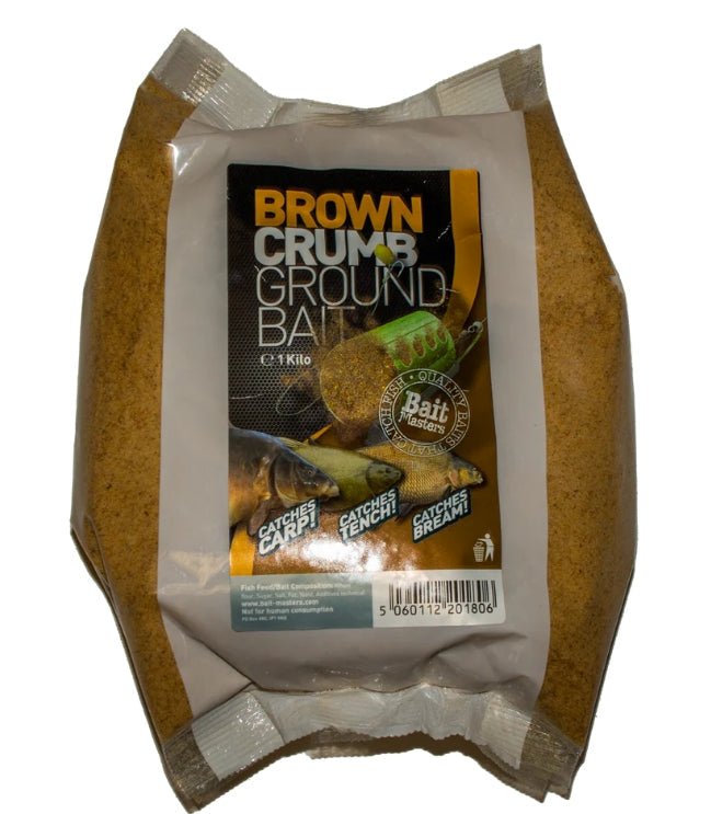 Bait Masters Brown Crumb (1kg) - grimethorpe fishing supplies