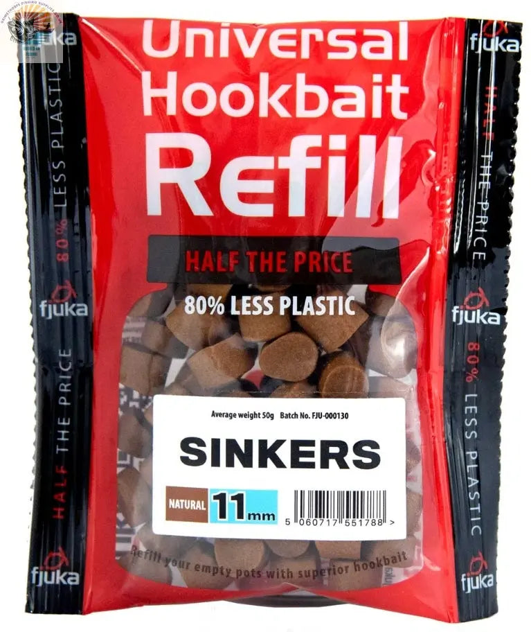 fjuka Sinkers - Refill grimethorpe fishing supplies