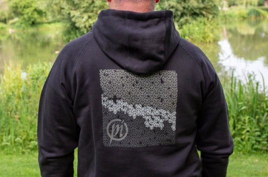 Black French Terry Hoodie - grimethorpe fishing supplies