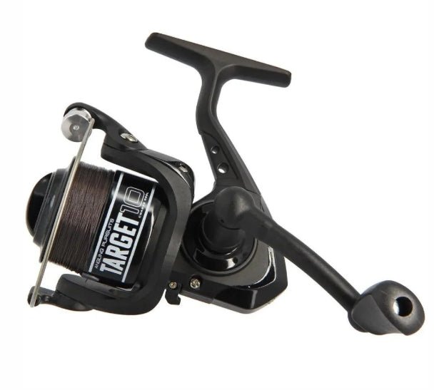 Angling Pursuits Target 10 - 1BB Reel with 8lb Line - grimethorpe fishing supplies