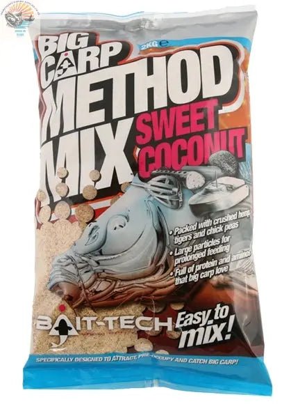 Big Carp Method Mix : Sweet Coconut - grimethorpe fishing supplies