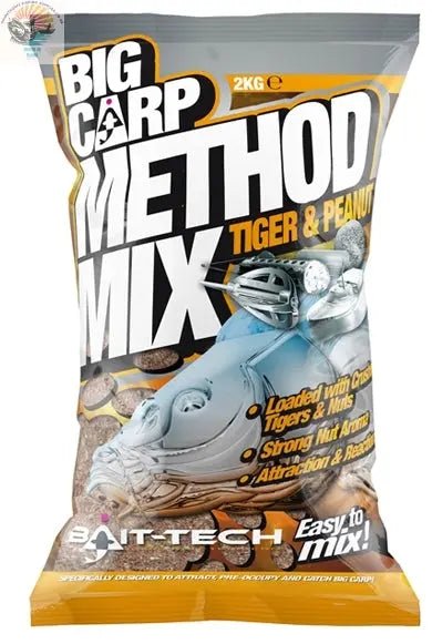 Big Carp Method Mix : Tiger & Peanut - grimethorpe fishing supplies