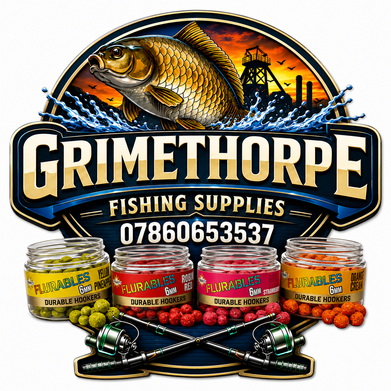 Dynamite Baits Flurable Durable Hookers 6mm