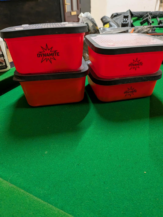 4 dynamite bait tubs
