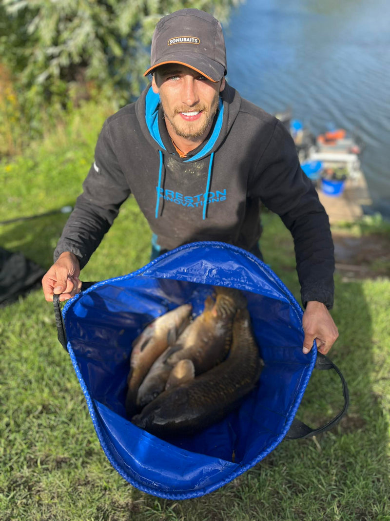Regan Barrowclough 80lb in this match 2nd keepnet