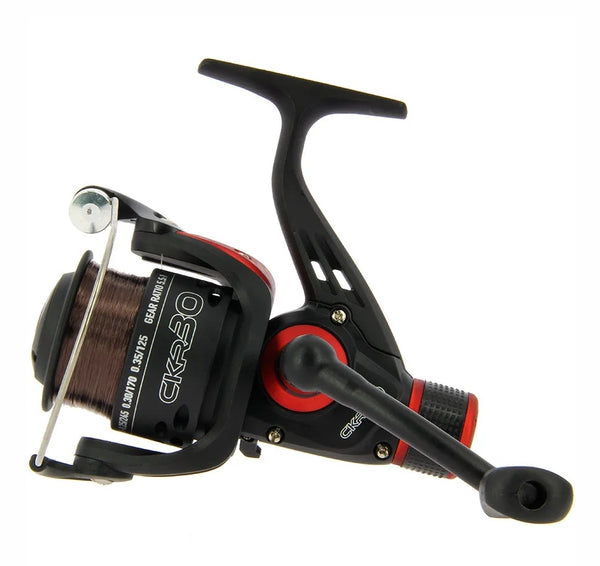 Angling Pursuits CKR30 Fishing Reel – Match & Coarse Reel with 8lb Line