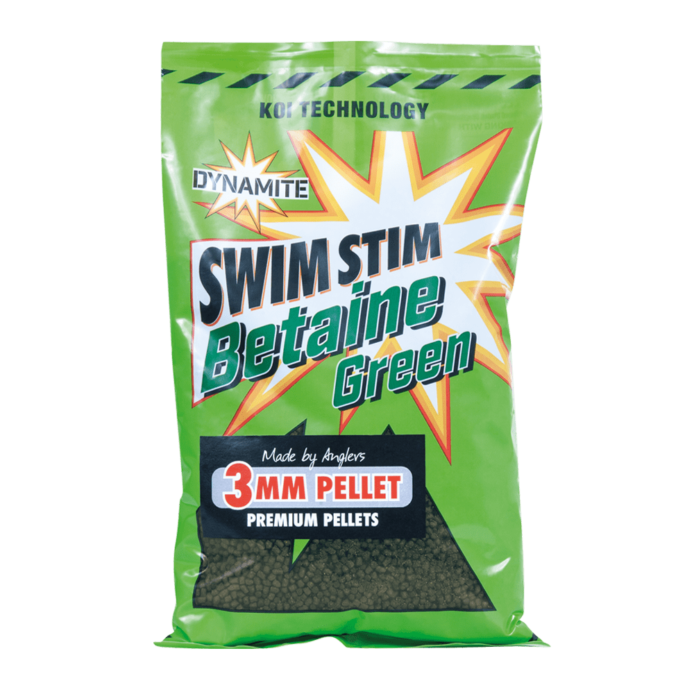 Dynamite Baits Swim Stim Betaine Green Pellets (900g)