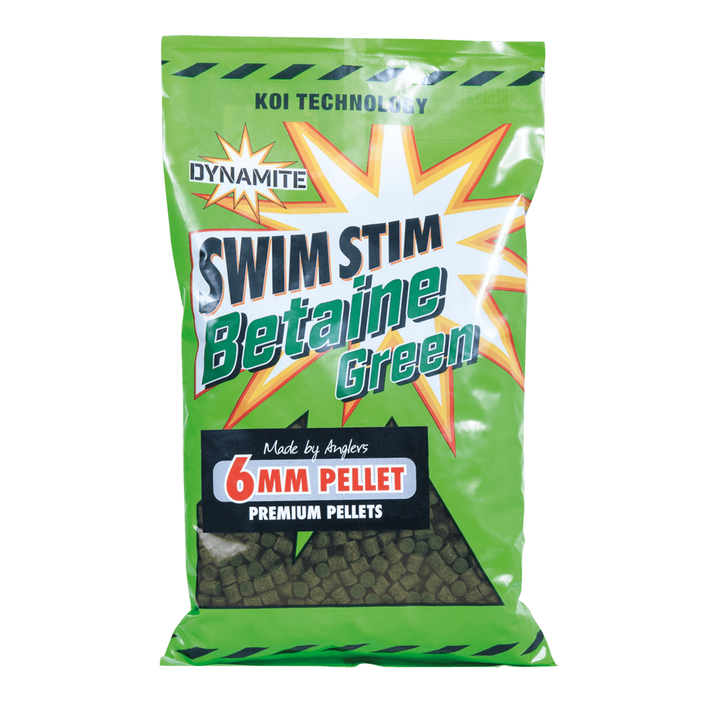 Dynamite Baits Swim Stim Betaine Green Pellets (900g)