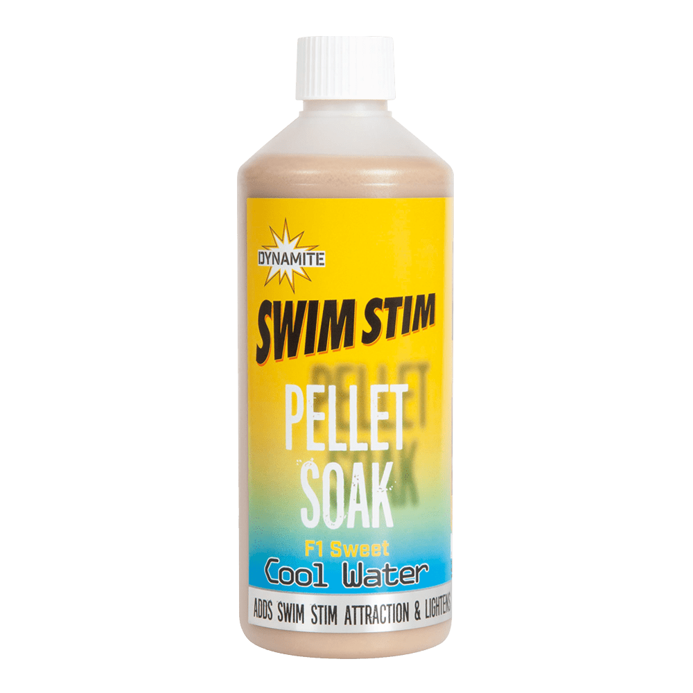Dynamite Baits Swim Stim F1 Sweet Pellet Soak Cool Water (500ml)