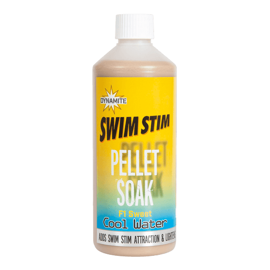Dynamite Baits Swim Stim F1 Sweet Pellet Soak Cool Water (500ml)