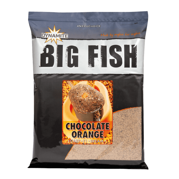 Big Fish Chocolate Orange Groundbait – Carp & Coarse Fishing Groundbait