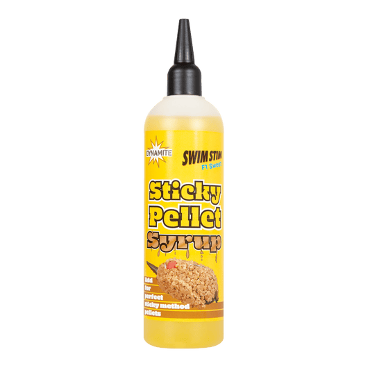 Dynamite Baits Swim Stim Sticky Pellet Syrup – F1 Sweet (300ml)
