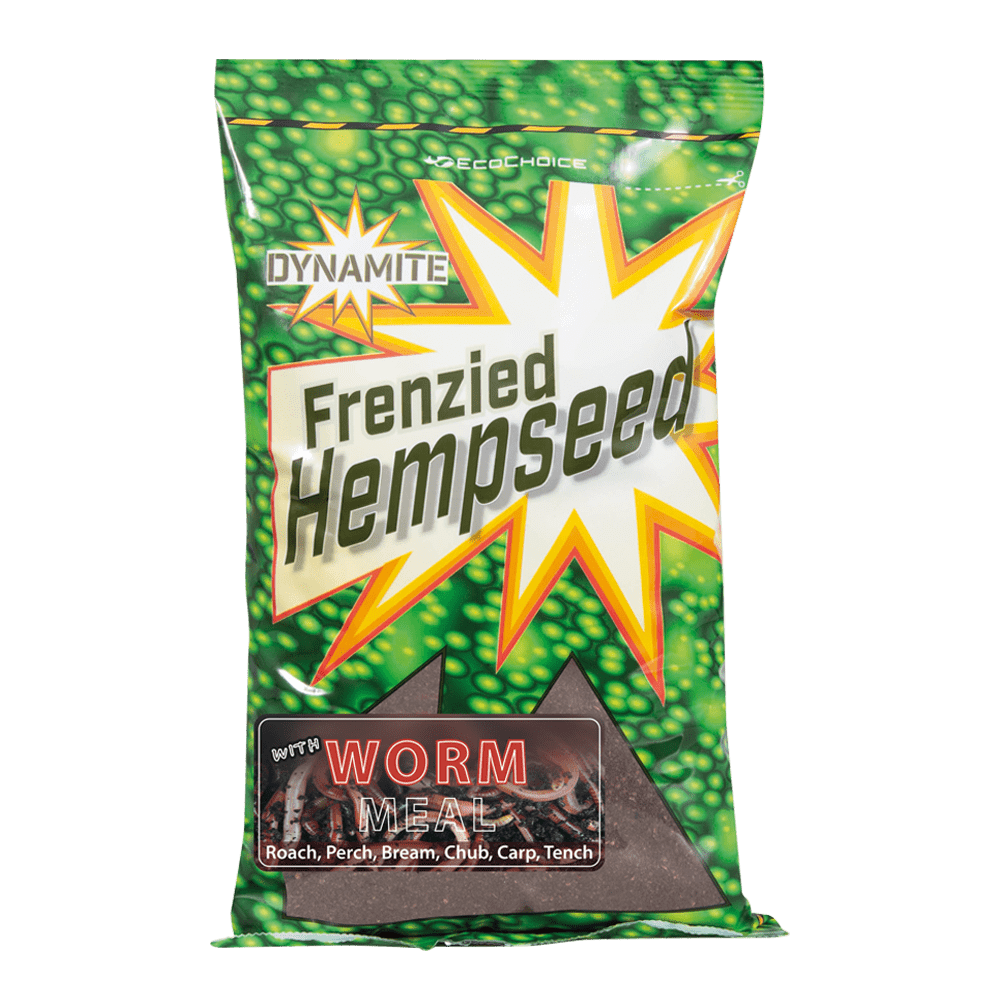 Dynamite Baits Frenzied Hempseed Match Groundbait (900g)