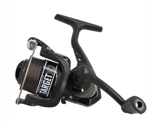 Angling Pursuits Target 10 - 1BB Reel with 8lb Line - grimethorpe fishing supplies