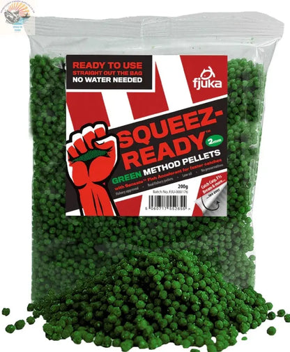 Squeez-Ready™ - Coloured Method Pellets - grimethorpe fishing supplies