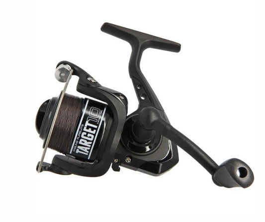 Angling Pursuits Target 10 - 1BB Reel with 8lb Line - grimethorpe fishing supplies