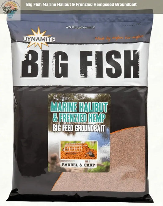 Big Fish Marine Halibut & Frenzied Hempseed Groundbait My Store