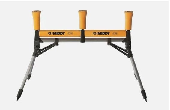 Middy Hi - Viz Elite XL Pole Roller 75cm Twin - Channel + Pole Roller Bag - grimethorpe fishing supplies