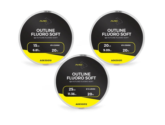 Outline Fluoro - Soft - grimethorpe fishing supplies