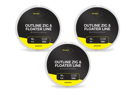 Outline Zig & Floater Line - grimethorpe fishing supplies