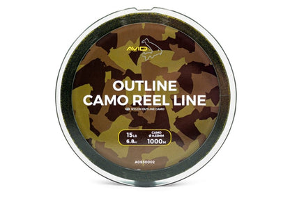 Outline Camo Reel Line - grimethorpe fishing supplies