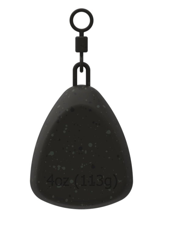 Flat Pear Swivel Lead - grimethorpe fishing supplies