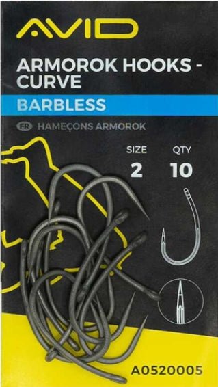Armorok Hooks - Curve - grimethorpe fishing supplies
