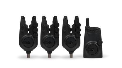 VTX+ 3+1 Bite Alarm Set - grimethorpe fishing supplies