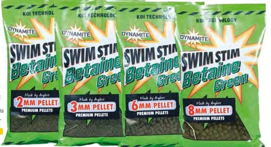 Swim Stim Betaine Green Range - grimethorpe fishing supplies