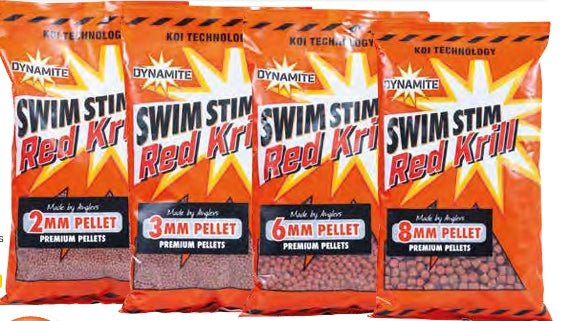 Swim Stim Red Krill Range - grimethorpe fishing supplies