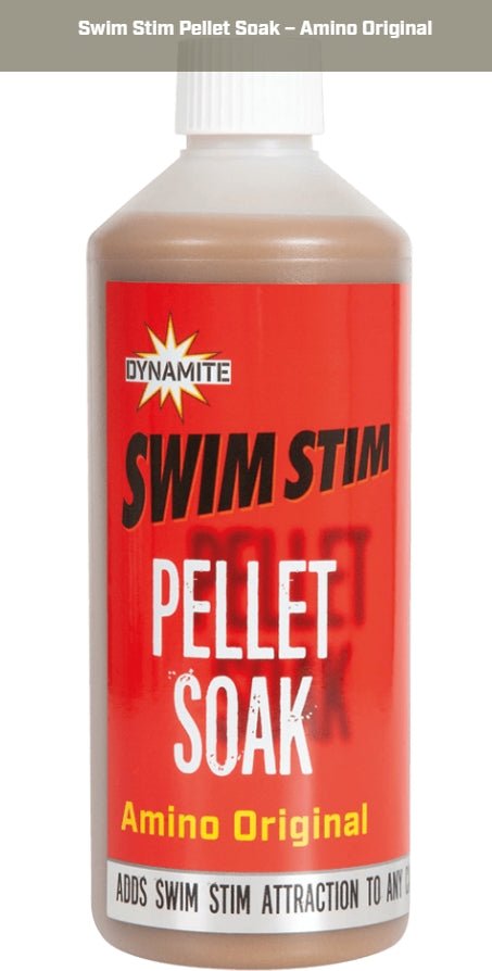 Swim Stim Pellet Soak – Amino Original - grimethorpe fishing supplies