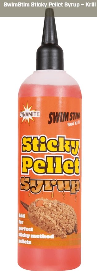 SwimStim Sticky Pellet Syrup – Krill - grimethorpe fishing supplies