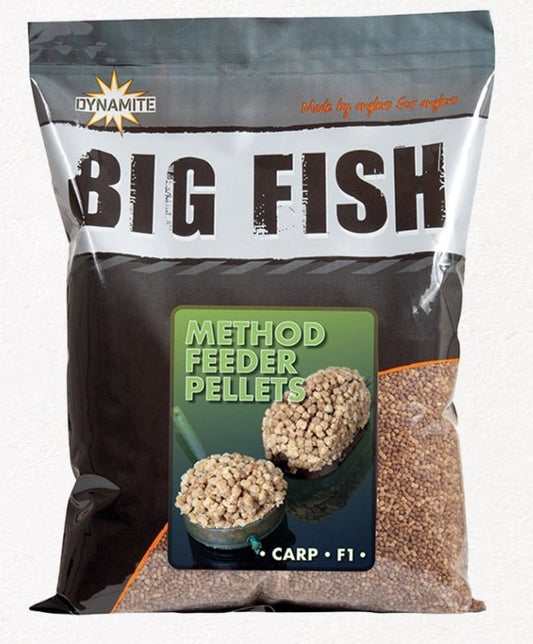 Big Fish Method Pellets - grimethorpe fishing supplies