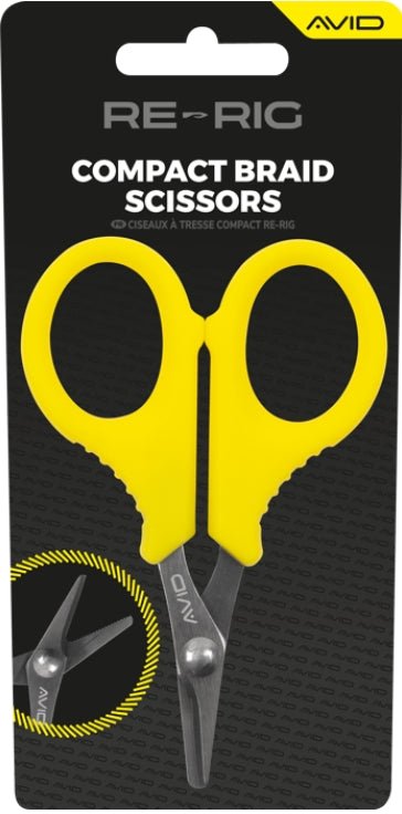 Re - Rig Compact Braid Scissors - grimethorpe fishing supplies