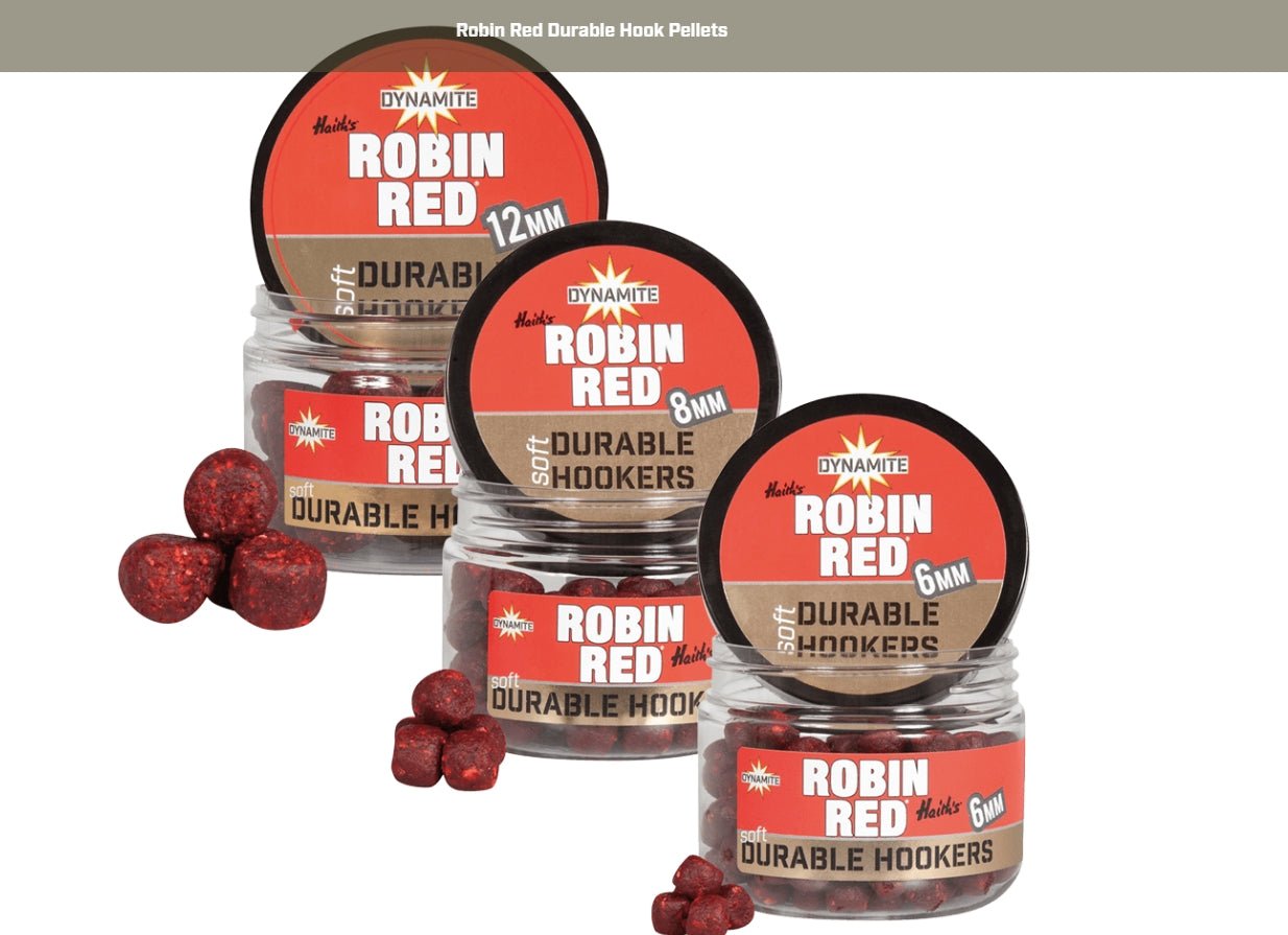 Robin Red Durable Hook Pellets - grimethorpe fishing supplies