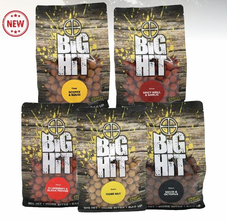 BIG HIT BOILIES 900g - grimethorpe fishing supplies
