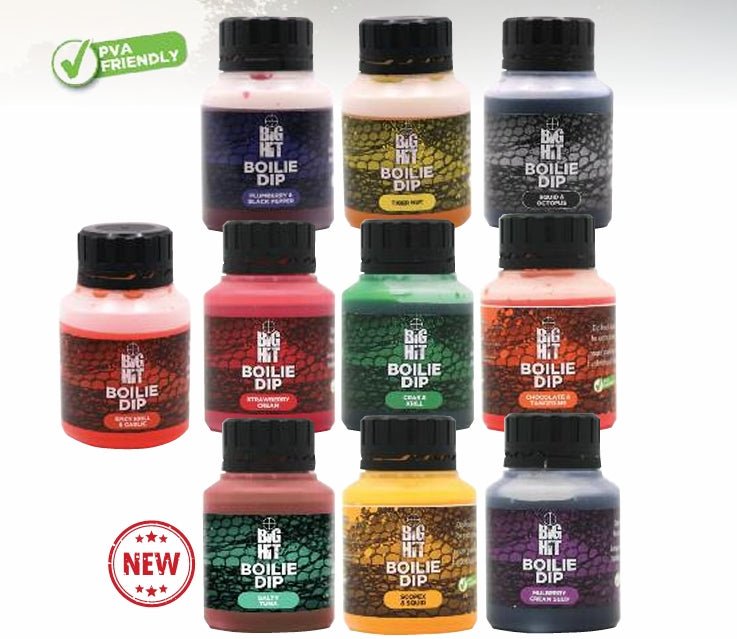 BIG HIT BOILIE DIP - grimethorpe fishing supplies
